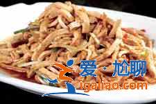 香干肉丝？
