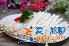 金针菇炒肉丝？