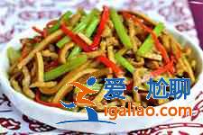 香干肉丝？