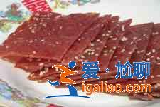 肉脯的做法？
