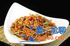 榨菜炒肉丝？
