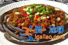 肉末茄子的做法？