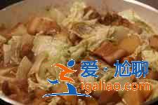 白菜炖肉的做法大全？