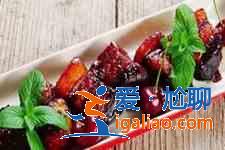 车厘子红烧肉的做法？