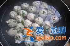 香菜丸子的做法大全？