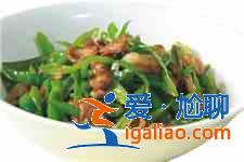 大辣椒炒肉的做法？