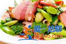 青蒜炒腊肉的做法？