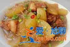 冬瓜炖肉的做法？