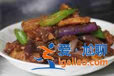 茄子炒肉的做法？