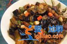 茄子炒肉的做法？
