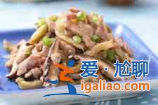 香菇炒肉的做法？