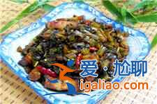 咸菜炒肉？