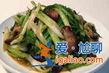 青蒜炒肉的做法？