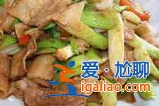 青蒜炒肉的做法？