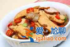 香干回锅肉的做法？