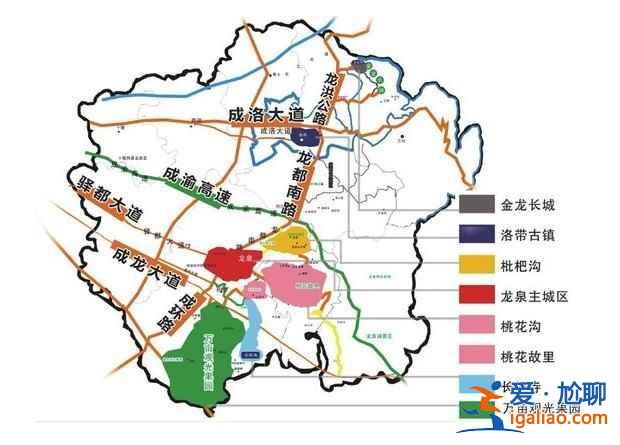 龙泉桃花沟在哪，龙泉桃花沟怎么去？