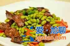 毛豆烧鸡的做法大全？