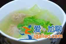 冬瓜羊肉丸子汤的做法？