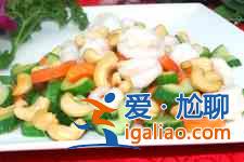 腰果虾仁的做法？