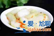 冬瓜炒虾仁的做法？