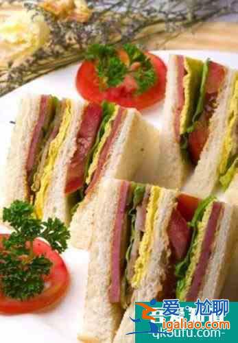 简单方便的各种三明治做法？