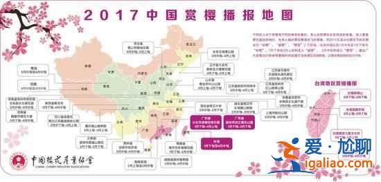 【中国赏樱花的地方】2017中国各地樱花花期预测？