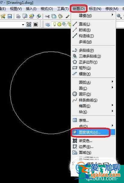 cad实心圆怎么画？