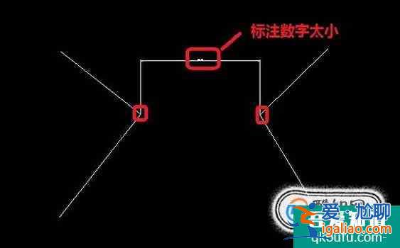 cad中标注尺寸数字太小怎么办？