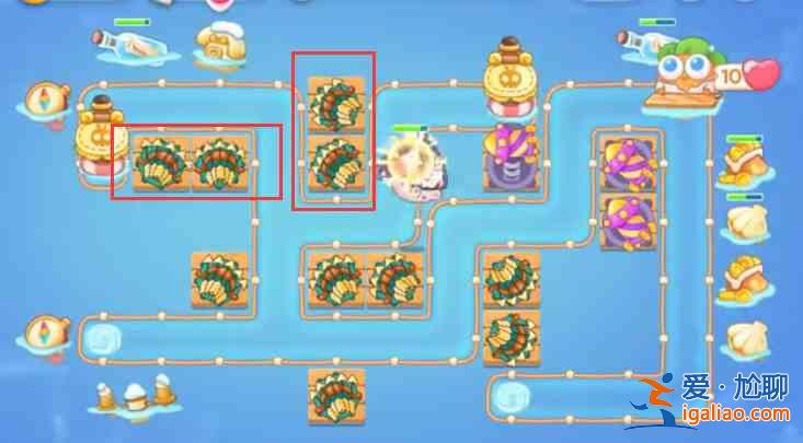保卫萝卜4天下第一汤8关攻略：天下第一汤第8关无伤通关教程？