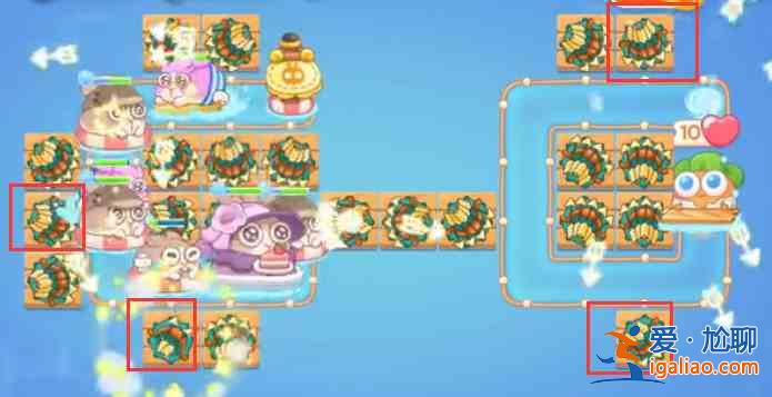 保卫萝卜4天下第一汤10关攻略：天下第一汤第10关无伤通关教程？