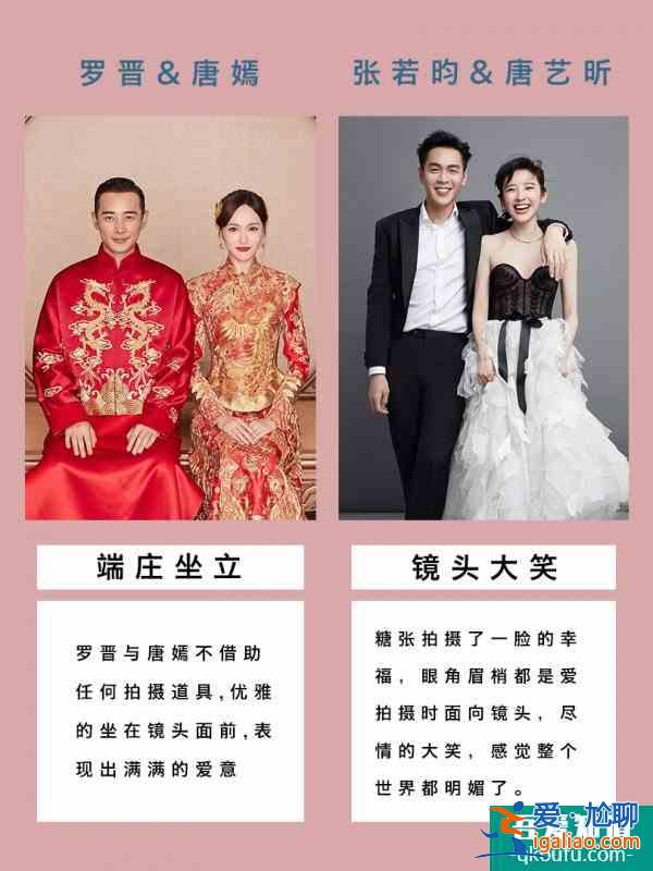 明星婚纱照姿势大全刘诗诗 罗晋 唐艺昕…？
