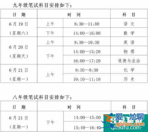 西安市2021年中考6月19日开考，成绩查询入口！？