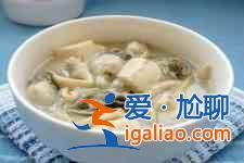 海蛎子豆腐汤？