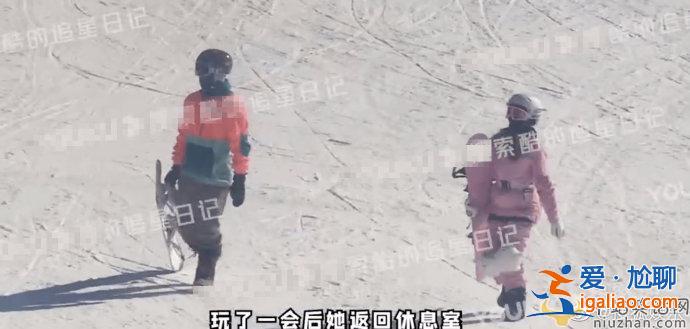 李易峰方安娜被曝恋情，与女方滑雪后同回酒店