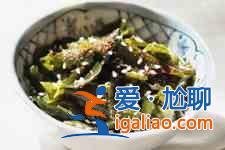 凉拌裙带菜？