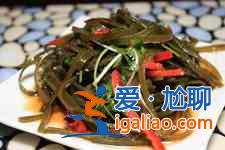 凉拌海带丝的做法？