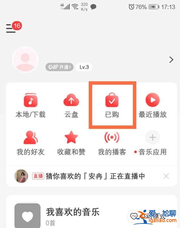 网易云购买的单曲怎么看？