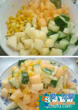 【周四食谱】玉米水果沙拉的简单做法？