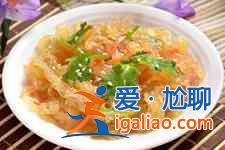 凉拌海蜇丝的做法？