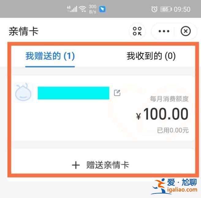 支付宝亲属卡消费对方会看到吗？