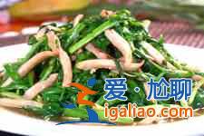 鱿鱼炒韭菜？
