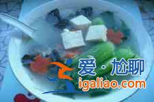 青菜豆腐汤的做法？