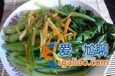 广东菜心的做法？
