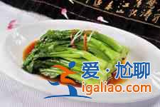 广东菜心的做法？