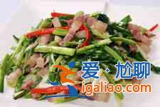 青蒜的做法？