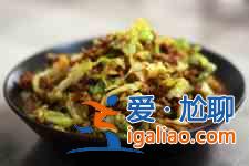 酱爆洋白菜的做法？