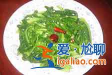 莴笋叶的做法？