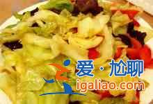 爆炒甘蓝的做法？
