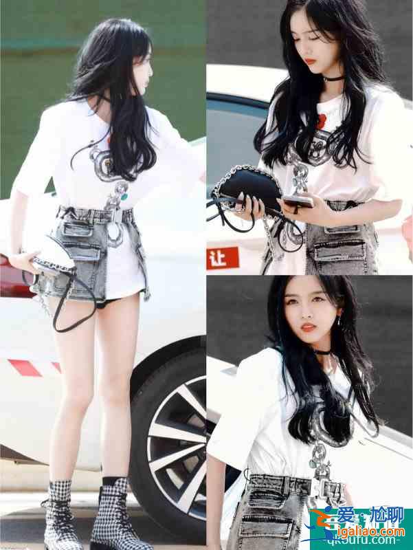 明星私服|吴宣仪同款大王新款腰包+SW短靴？
