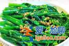 白灼菜心的做法？